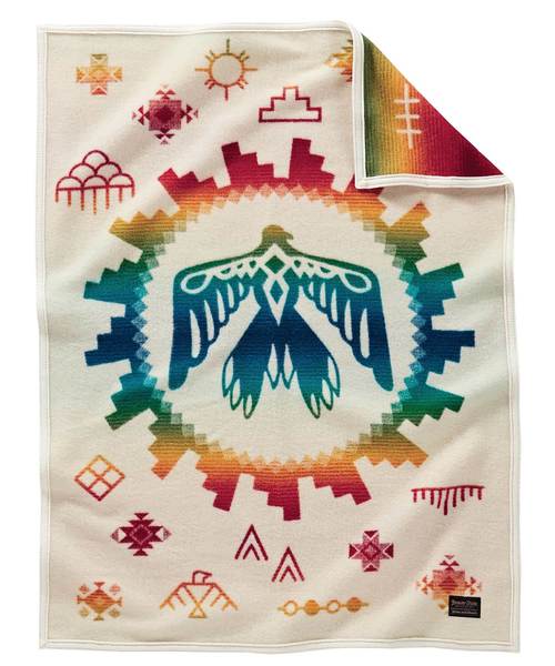 PENDLETON（ペンドルトン）の「【MADE IN USA】PENDLETON ペンドルトン ムチャチョブランケット サンライズイーグル（ブランケット）」 WEAR