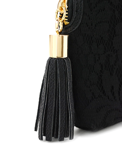 AMBIENT（アンビエント）の「レースクラッチ（クラッチバッグ・レディース・その他/ホワイト/ブラック・FREE）」の7枚目の写真