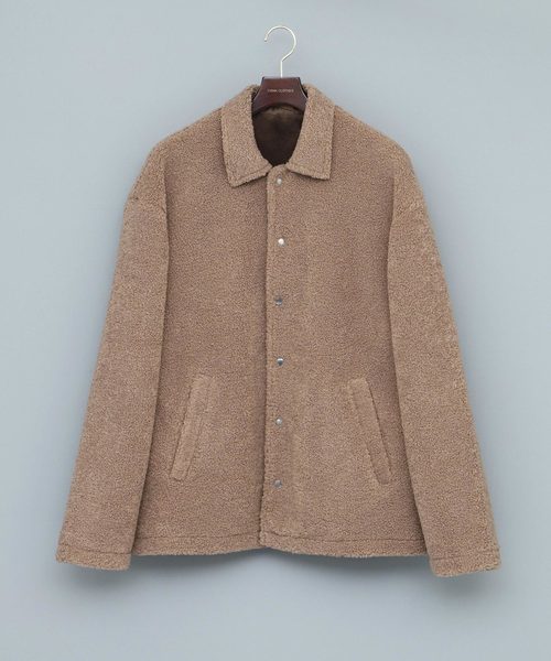 EMMA CLOTHES（エマクローズ）の「オーバーサイズボアコーチジャケット（その他アウター・メンズ・ブラック/ベージュ/オリーブ/ブルー・M/L）」の10枚目の写真