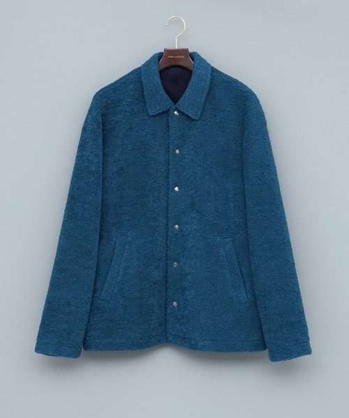 EMMA CLOTHES（エマクローズ）の「オーバーサイズボアコーチジャケット（その他アウター・メンズ・ブラック/ベージュ/オリーブ/ブルー・M/L）」の12枚目の写真