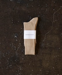 HARUSAKU | HARUSAKU  Men's  PLAIN RIB SOCKS:ハルサク メンズ プレーン リブソックス(ソックス/靴下)