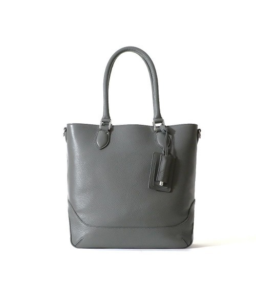 PELLE MORBIDA（ペッレモルビダ）の「MAIDEN VOYAGE（メイデンボヤージュ）縦型トートバッグ（トートバッグ・メンズ・ブラック/ベージュ/ネイビー/チャコールグレー・FREE）」の3枚目の写真