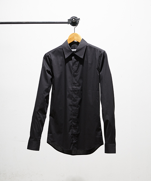 MID by MIDWEST（ミッド バイ ミッドウエスト）の「MID by MIDWEST 比翼レギュラーストレッチシャツ（シャツ/ブラウス・メンズ・ホワイト/ブラック/ネイビー・1/2/3）」の18枚目の写真