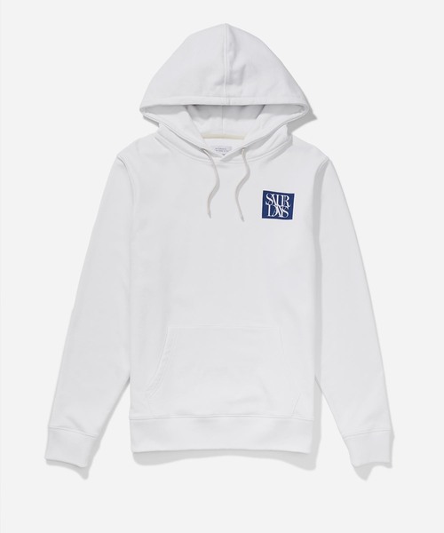 Saturdays NYC（サタデーズ ニューヨークシティ ）の「Ditch Saturdays Overlap Chest Hoodie（パーカー・メンズ・ホワイト/オレンジ/ブラック・L/X-LARGE/X-SMALL/S/M）」の5枚目の写真