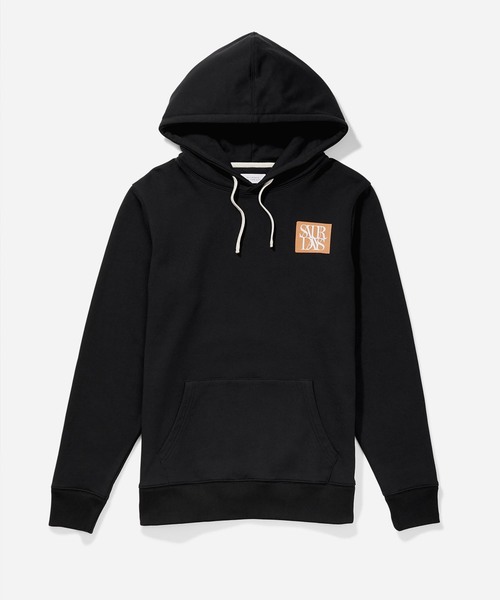 Saturdays NYC（サタデーズ ニューヨークシティ ）の「Ditch Saturdays Overlap Chest Hoodie（パーカー・メンズ・ホワイト/オレンジ/ブラック・L/X-LARGE/X-SMALL/S/M）」の12枚目の写真
