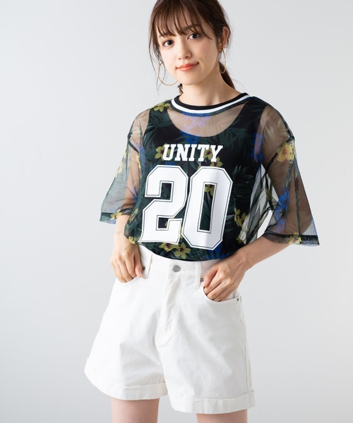 WEGO（ウィゴー）の「WEGO/【XS～Lサイズ】デイリーハイウエストショーツ（デニムパンツ・レディース・インディゴブルー/ライトインディゴブルー/ダークインディゴブルー/ブラック/ホワイト・MEDIUM/SMALL/X-SMALL/LARGE）」の2枚目の写真