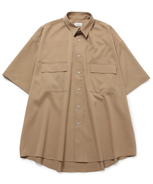 JUNRED（ジュンレッド）の「【Bigシルエット】ネオビッグシャツ（シャツ/ブラウス・メンズ・ダークブラウン/ベージュ/ブラック・M/L）」の3枚目の写真