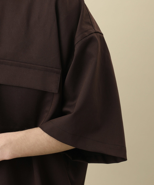 JUNRED（ジュンレッド）の「【Bigシルエット】ネオビッグシャツ（シャツ/ブラウス・メンズ・ダークブラウン/ベージュ/ブラック・M/L）」の10枚目の写真