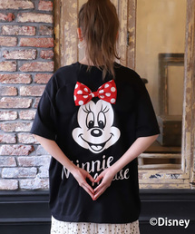 one after another NICE CLAUP | ミニーマウス／バックプリントＴシャツ(Tシャツ/カットソー)