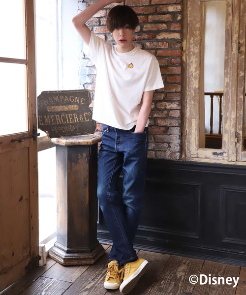 one after another NICE CLAUP(ワンアフターアナザーナイスクラップ)の「ミニーマウス/バックプリントTシャツ(Tシャツ/カットソー・レディース・オフホワイト/ブラック・FREE)」の9枚目の写真