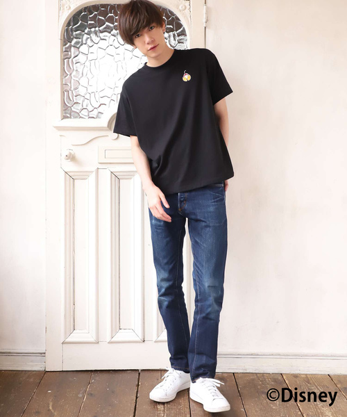 one after another NICE CLAUP(ワンアフターアナザーナイスクラップ)の「ミニーマウス/バックプリントTシャツ(Tシャツ/カットソー・レディース・オフホワイト/ブラック・FREE)」の16枚目の写真