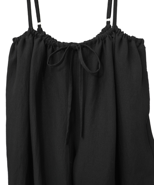 CLANE（クラネ）の「LOOSE SUSPENDER PANTS（その他パンツ・レディース・グレー/ブラック/カーキ・1/2/0）」の6枚目の写真