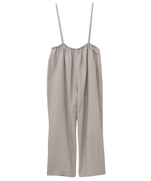 CLANE（クラネ）の「LOOSE SUSPENDER PANTS（その他パンツ・レディース・グレー/ブラック/カーキ・1/2/0）」の9枚目の写真