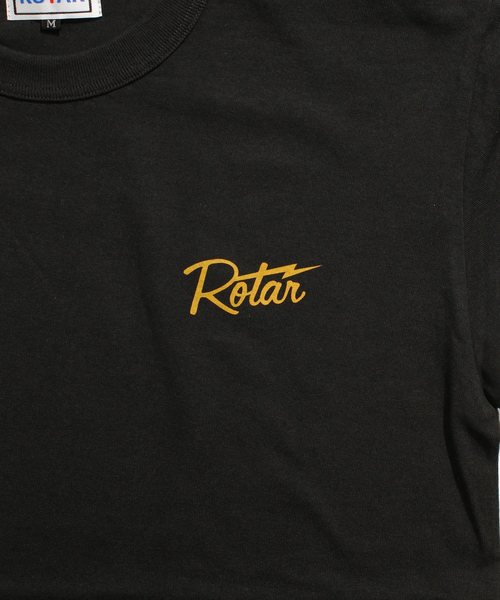 ROTAR(ローター)の「Rotar Lightning HW Tee ヘビーオンス(Tシャツ/カットソー・メンズ・ホワイト/ブラック/ネイビー/ヘザーグレー・SMALL/MEDIUM/LARGE/X-LARGE)」の5枚目の写真
