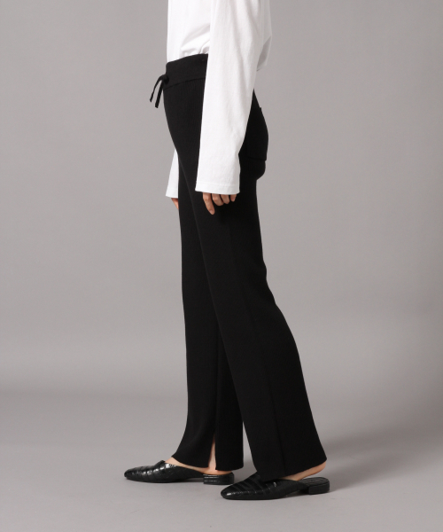 LOWRYS FARM（ローリーズファーム）の「ニットストレートパンツ　851696（その他パンツ・レディース・ブラック/ブラウン/ミント/アイボリー・FREE）」の13枚目の写真
