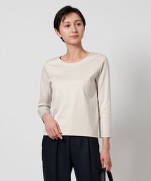 C DOUBLE クルーネック カットソー