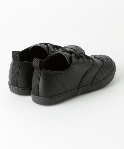 green label relaxing（グリーンレーベルリラクシング）の「GLR ウィングチップアジャスタブルシューズ 16.5cm-23cm（ドレスシューズ・キッズ・ブラック・19.5-20cm/22.5-23cm/17.5-18cm/21.5-22cm/18.5-19cm/20.5-21cm/16.5-17cm）」の7枚目の写真