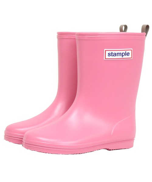 stample(スタンプル)の「日本製 stample キッズ レインブーツ(レインシューズ・キッズ・パープル/ネイビー/レッド/カーキ/ピンク/ターコイズブルー/ライム/マスタード/オレンジ/ブルー/サンドベージュ/スモークピンク/グレイッシュブルー/キャメル/スモーキーグリーン系/ラベンダー・15.0cm/16.0cm/17.0cm/18.0cm/19.0cm/14.0cm/13.0cm/20.0cm)」の18枚目の写真