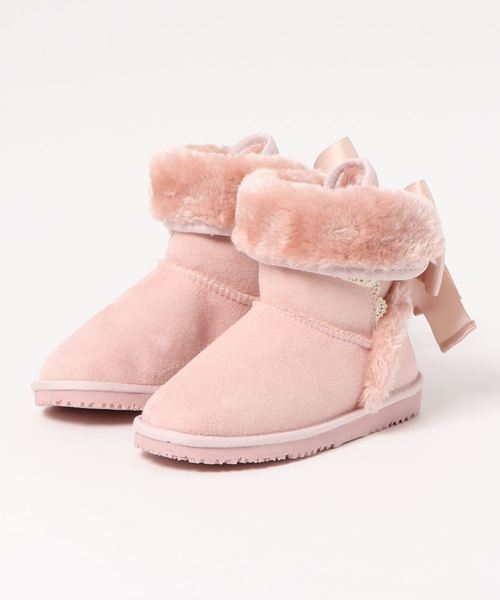 axes femme（アクシーズファム）の「2段リボン2WAYムートン