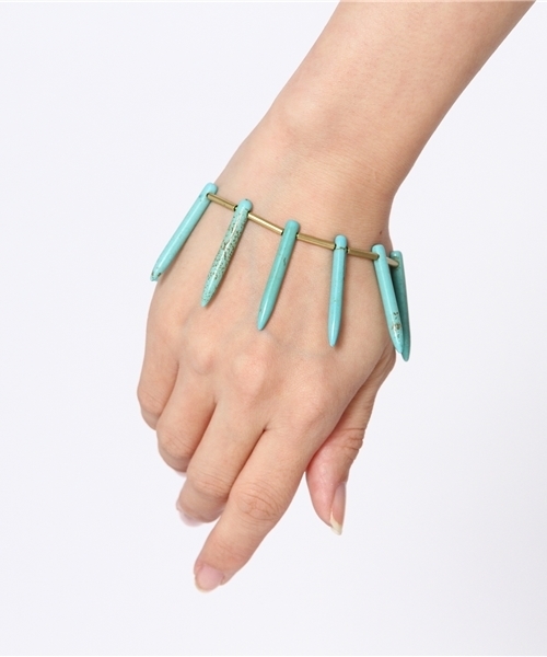 BEAMS BOY（ビームスボーイ）の「◎WE SEE STARS / Bear Claw Bracelet（ブレスレット・レディース・ロイヤルブルー・ONE SIZE）」の5枚目の写真