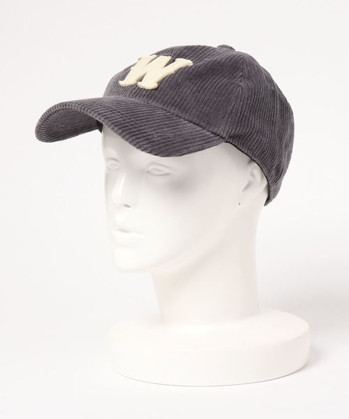 JUNRED（ジュンレッド）の「ワッペンコーデュロイキャップ（キャップ・メンズ・ベージュ/グレー/ブラック・FREE）」の3枚目の写真