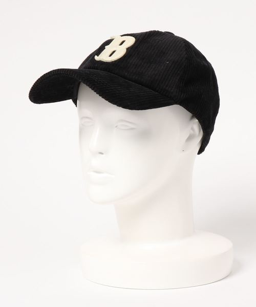 JUNRED（ジュンレッド）の「ワッペンコーデュロイキャップ（キャップ・メンズ・ベージュ/グレー/ブラック・FREE）」の2枚目の写真