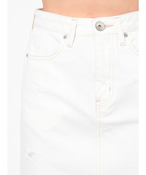 GYDA（ジェイダ）の「サイドスリットデニムロングスカート（デニムスカート・レディース・ライトブルー/オフホワイト/ブルー・MEDIUM/X-SMALL/SMALL）」の17枚目の写真