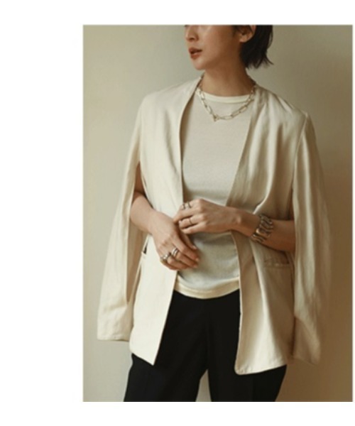 TODAYFUL(トゥデイフル)の「タックテーパードトラウザース(その他パンツ・レディース・オフホワイト/ブラック/レッド系その他・36inch/38inch)」の15枚目の写真