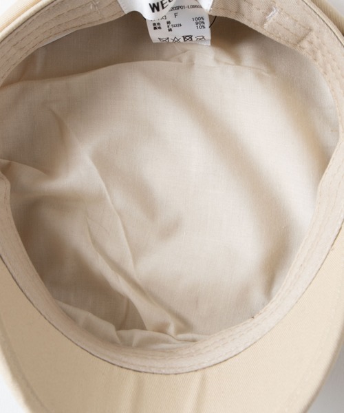 WEGO（ウィゴー）の「WEGO/マリンキャスケット（キャスケット・レディース・ベージュ/ブラック/ブラック系その他・FREE）」の10枚目の写真