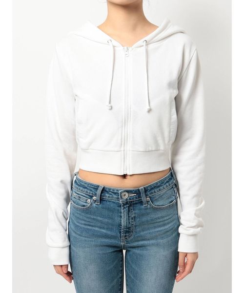 パーカー BASICショートパーカー レディース basicショートパーカー[品番：MKSW0005213]｜GYDA（ジェイダ）の