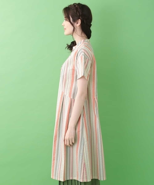 Jocomomola ホコモモラ のワンピース マルチストライプワンピース Gjegk をセール価格で購入できます Jocomomola ワンピースマルチストライプワンピース