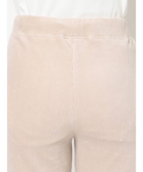 MERCURYDUO（マーキュリーデュオ）の「【DC別注】リブパンツ（その他パンツ・レディース・ベージュ/アイボリー・FREE）」の10枚目の写真