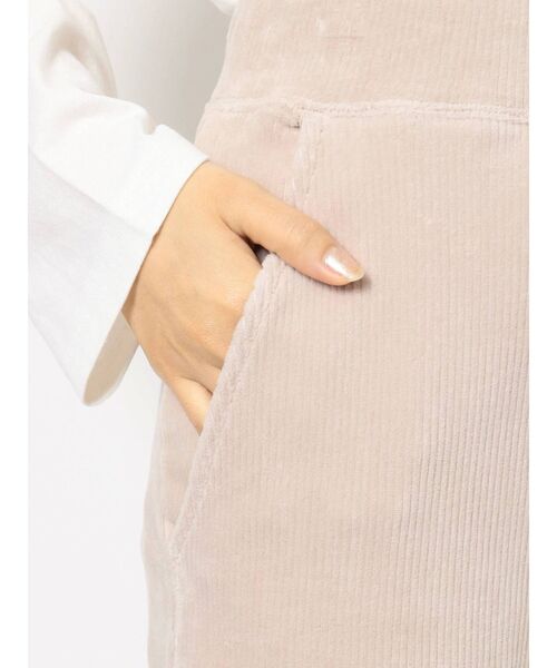 MERCURYDUO（マーキュリーデュオ）の「【DC別注】リブパンツ（その他パンツ・レディース・ベージュ/アイボリー・FREE）」の11枚目の写真