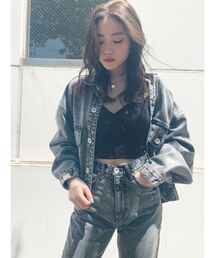 GYDA | ケミカルBIGデザインGジャン(デニムジャケット)