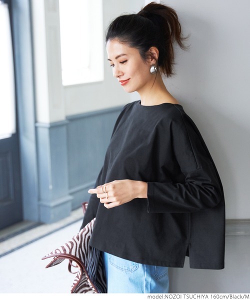 coca（coca）（コカ）の「＼新色登場／ドロップショルダープルオーバー（Tシャツ/カットソー・レディース・ブラック/ホワイト/パープル/イエロー・ONE SIZE/M/L）」の11枚目の写真