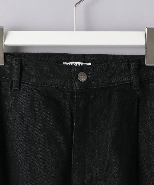 UNITED ARROWS（ユナイテッドアローズ）の「＜AURALEE（オーラリー）＞ デニム ワイドパンツ■■■（デニムパンツ・メンズ・ブラック/オフホワイト・3/4/5）」の10枚目の写真