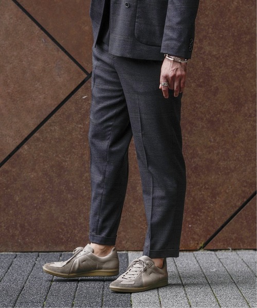 EDIFICE(エディフィス)の「メランジチェック 1プリーツ パンツ【セットアップ着用可能】(その他パンツ・メンズ・ネイビー/グレー・SMALL/MEDIUM/LARGE/X-LARGE)」の10枚目の写真