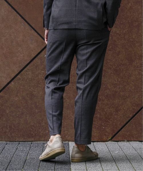 EDIFICE(エディフィス)の「メランジチェック 1プリーツ パンツ【セットアップ着用可能】(その他パンツ・メンズ・ネイビー/グレー・SMALL/MEDIUM/LARGE/X-LARGE)」の11枚目の写真