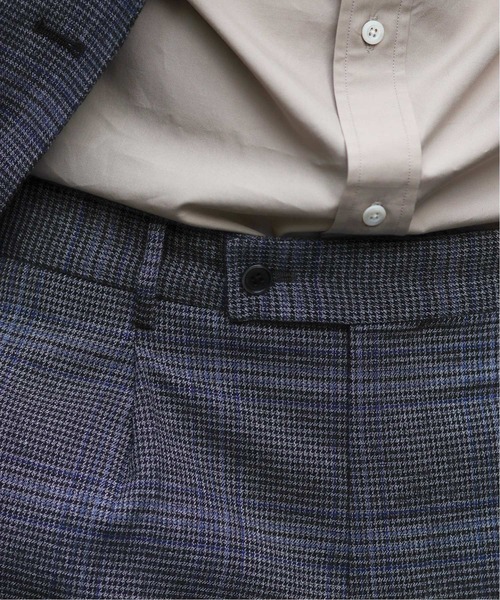 EDIFICE(エディフィス)の「メランジチェック 1プリーツ パンツ【セットアップ着用可能】(その他パンツ・メンズ・ネイビー/グレー・SMALL/MEDIUM/LARGE/X-LARGE)」の16枚目の写真