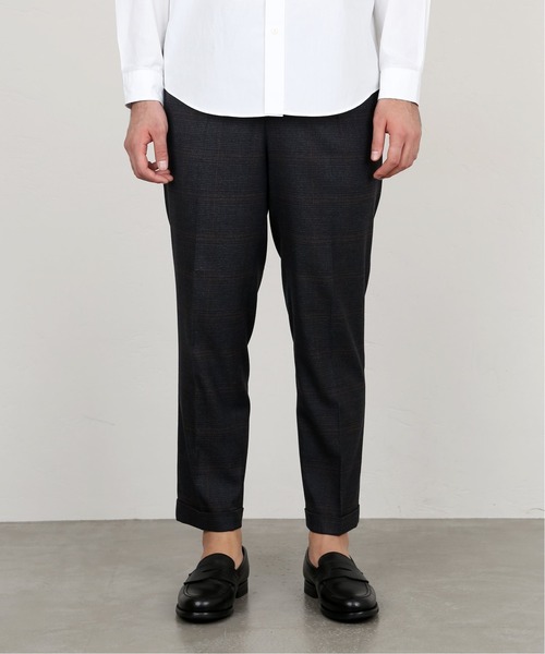 EDIFICE(エディフィス)の「メランジチェック 1プリーツ パンツ【セットアップ着用可能】(その他パンツ・メンズ・ネイビー/グレー・SMALL/MEDIUM/LARGE/X-LARGE)」の19枚目の写真