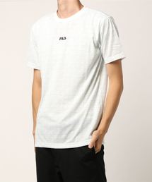 【FILA/フィラ】総柄プリント半袖Tシャツ / ユニセックス