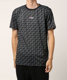 【FILA/フィラ】総柄プリント半袖Tシャツ / ユニセックス