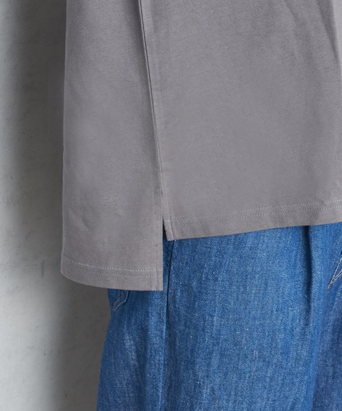 PUAL CE CIN（ピュアルセシン）の「撥水吸収速乾Ｔシャツ（Tシャツ/カットソー・レディース・ブラック/チャコールグレー/ライトグレー/オフホワイト・FREE）」の7枚目の写真