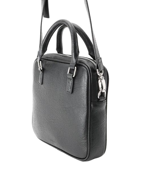 EMODA（エモダ）の「ミニマルスクエアバッグ（ハンドバッグ・レディース・ブラック/ブラウン・FREE）」の7枚目の写真