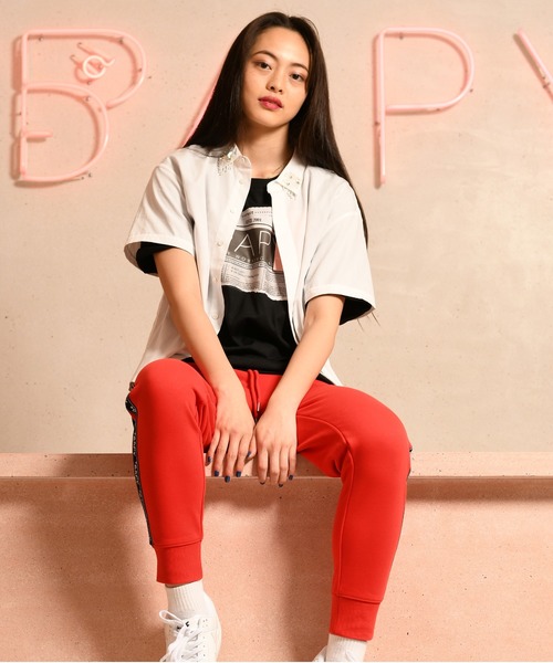 A BATHING APE(アベイシングエイプ)の「BAPY PANTS(その他パンツ・レディース・ブラック/グリーン系その他/グレー系その他2/ブルー系その他2/レッド・X-SMALL/SMALL)」の13枚目の写真