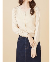 コンパクトニットカーディガン