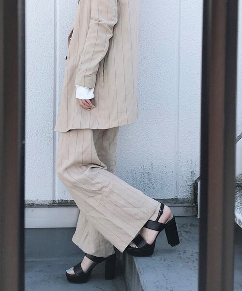 ESPERANZA（エスペランサ）の「◆ダブルバンドバックストラップサンダル（サンダル・レディース・その他1/ダークブラウン系5/ブラック系5/ネイビー系6・07/01/05）」の8枚目の写真