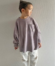 CIAOPANIC TYPY | 起毛ワッフルプルオーバー(Tシャツ/カットソー)