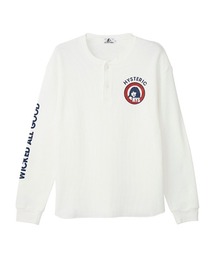 HYSTERIC GLAMOUR | CIRCLE GIRL ヘンリーネックスウェット(スウェット)