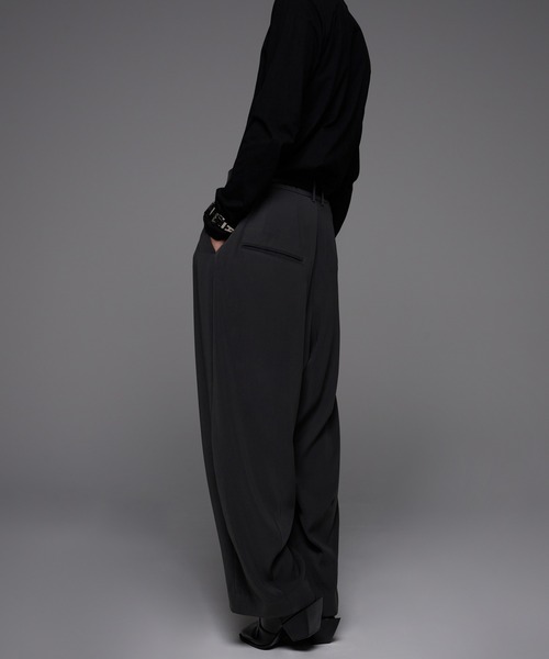 ADRER】extra quality retro wide silhouette pants/エクストラ